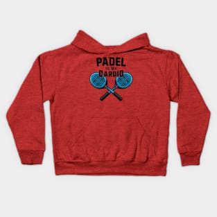 Padel is My Cardio - Sports Enthusiast Kids Hoodie